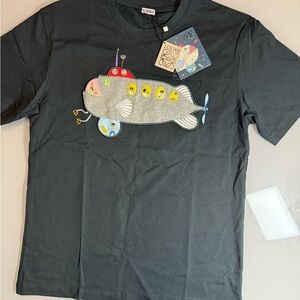 LOEWE Men’s Suna Fujita Submarine T-Shirt – Size L – New with Tags